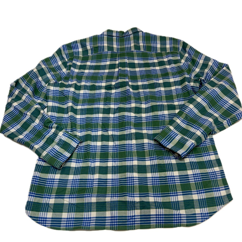 Vineyard Vines Shirt Mens Medium Green Plaid Button Up Preppy Coastal - Picture 3 of 10